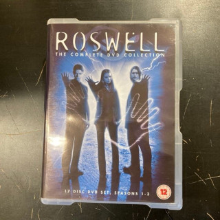 Roswell - koko sarja 17DVD (VG+-M-/M-) -tv-sarja- (ei suomenkielistä tekstitystä)